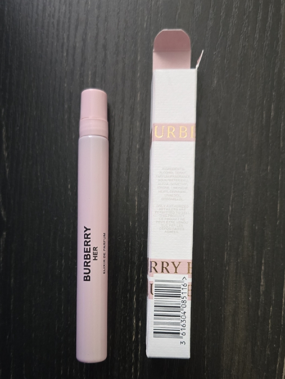 BURBERRY HER ELIXER 10ml TRAVEL SPRAY NIB - Picture 6 of 6